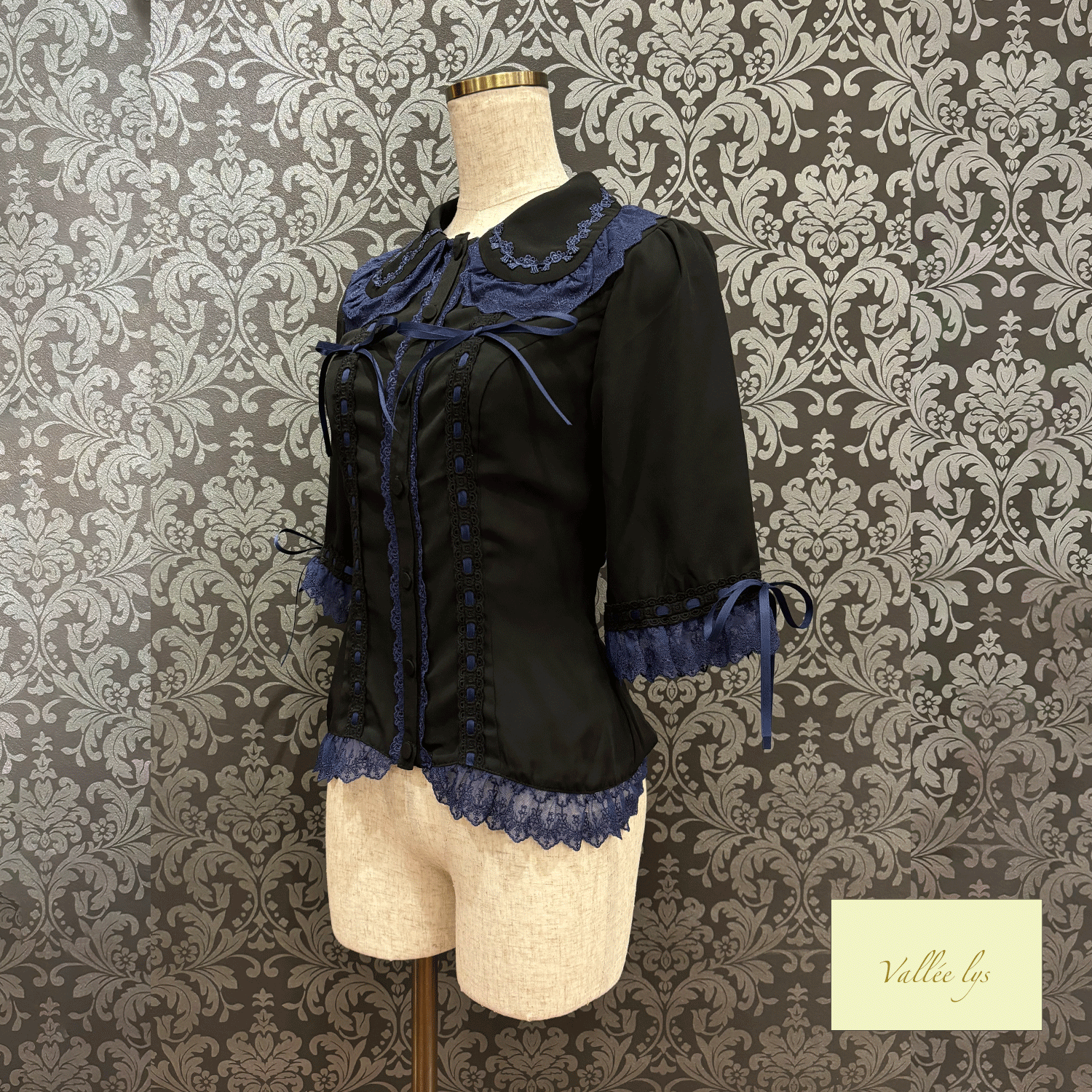 【Vallée lys】ヴァレリス Dreams Ladder Lace Blouse