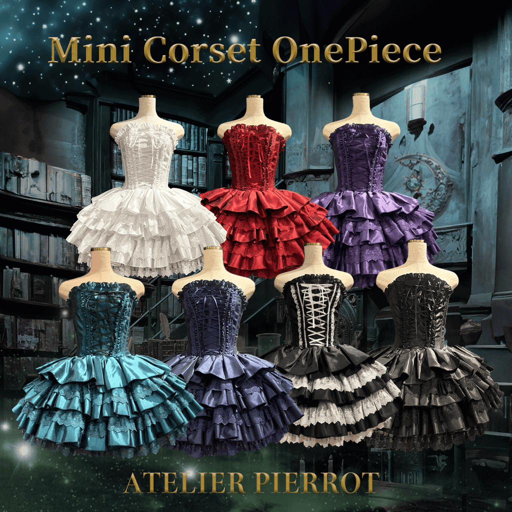 期間限定お値下げ中ATELIER PIERROT ミニコルセットワンピース ATELIER PIERROT】 ミニコルセットワンピース|ATELIER-PIERROT