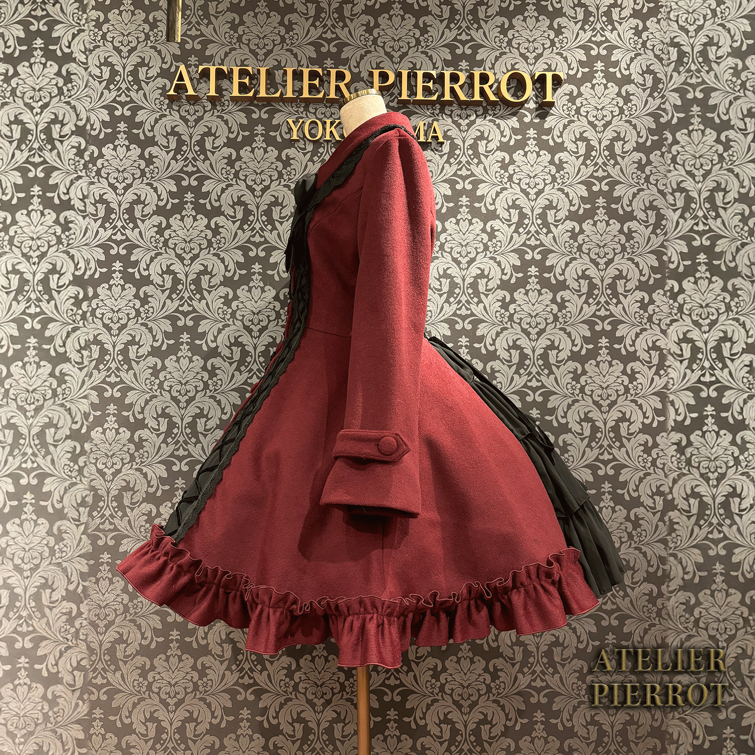 【ATELIER PIERROT】月球晶格外套 - 袖口