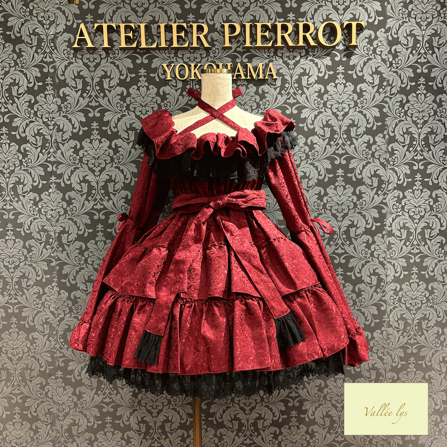 【Vallee lys】Vallee Coquelicot Dress