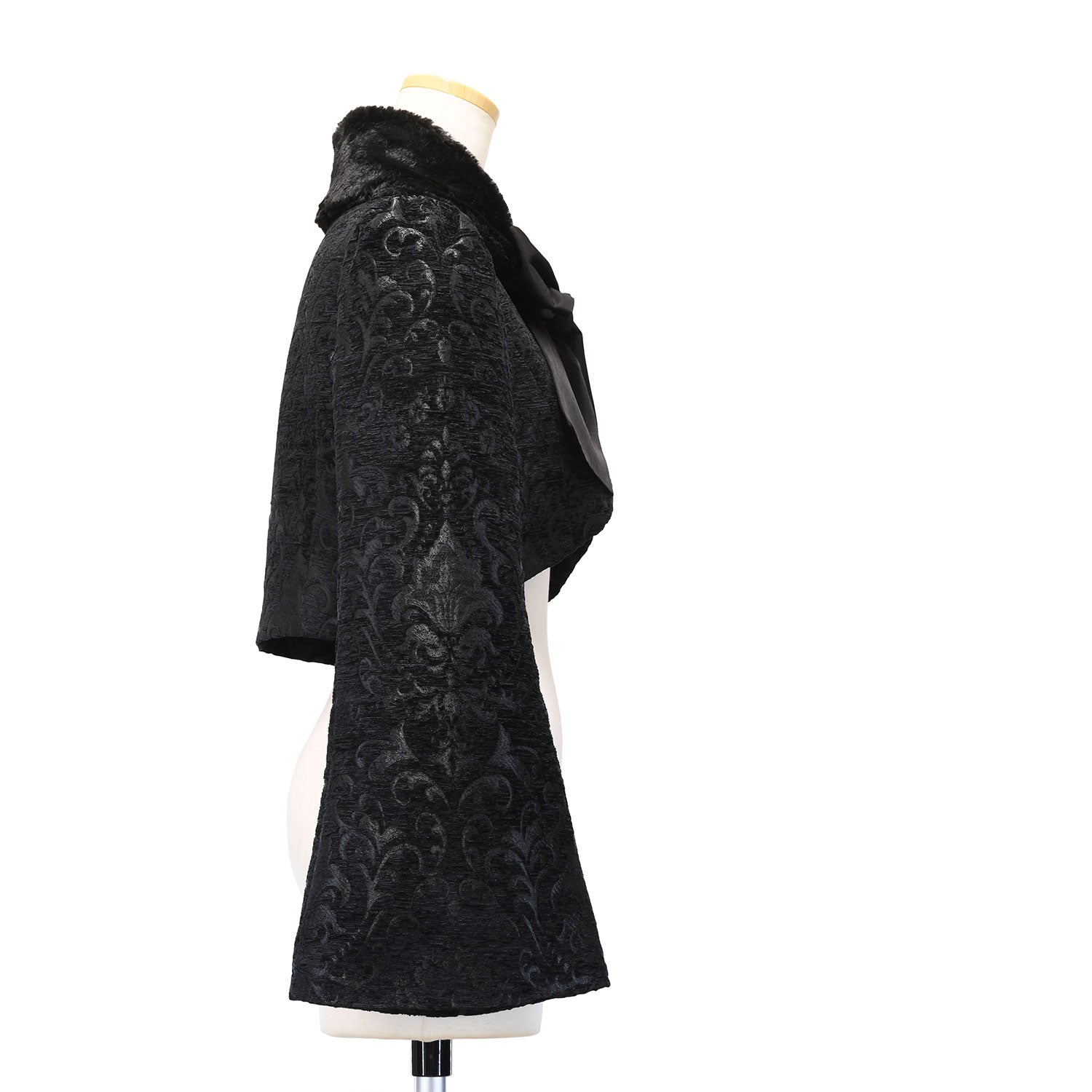【Sheglit】シェグリット ●予約●"Obsidian"ショートコート ブラック