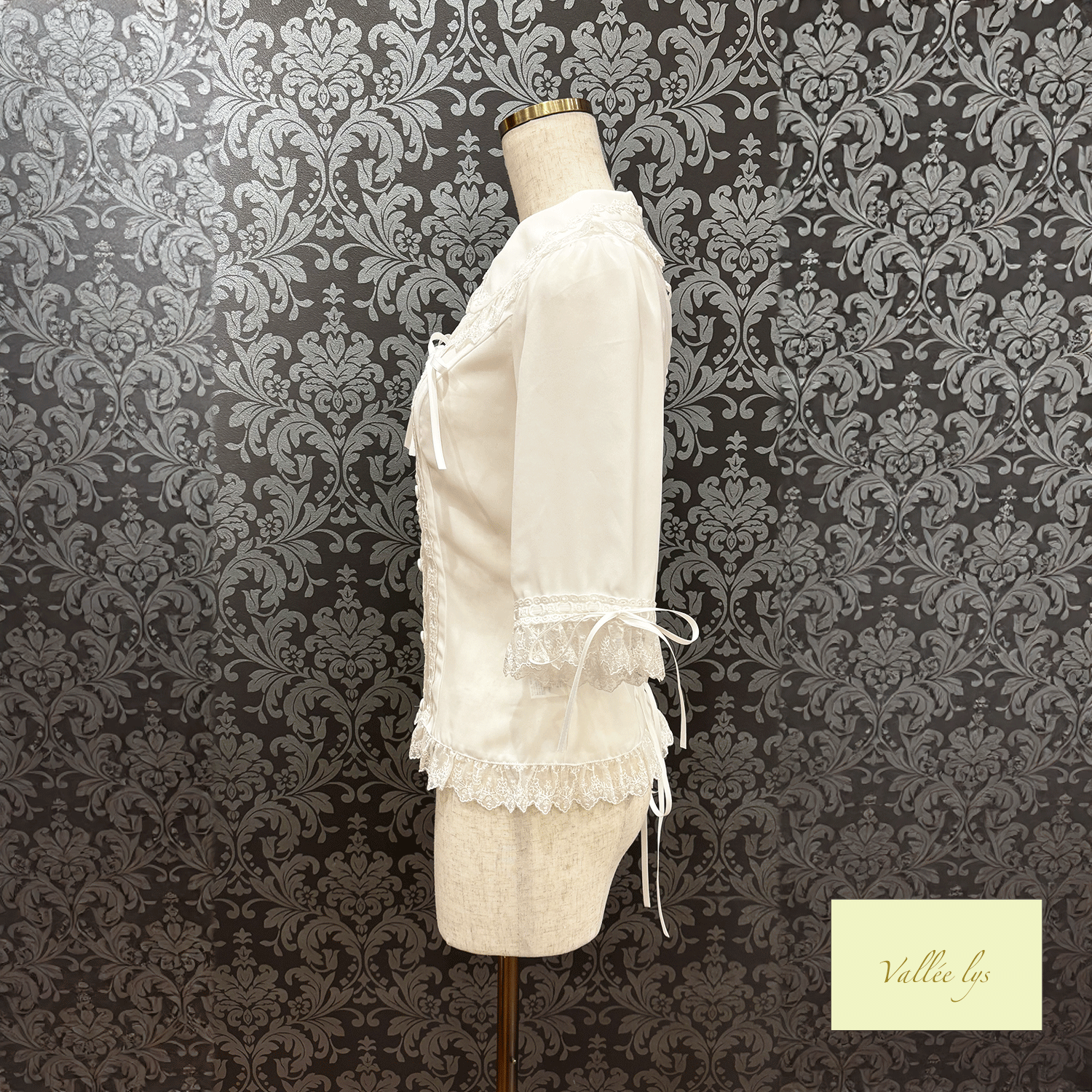 【Vallée lys】ヴァレリス Dreams Ladder Lace Blouse