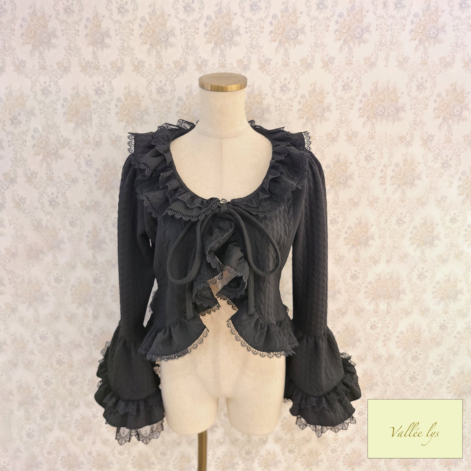 Vallee lys瓦勒里斯Petal Bloom Cardigan
