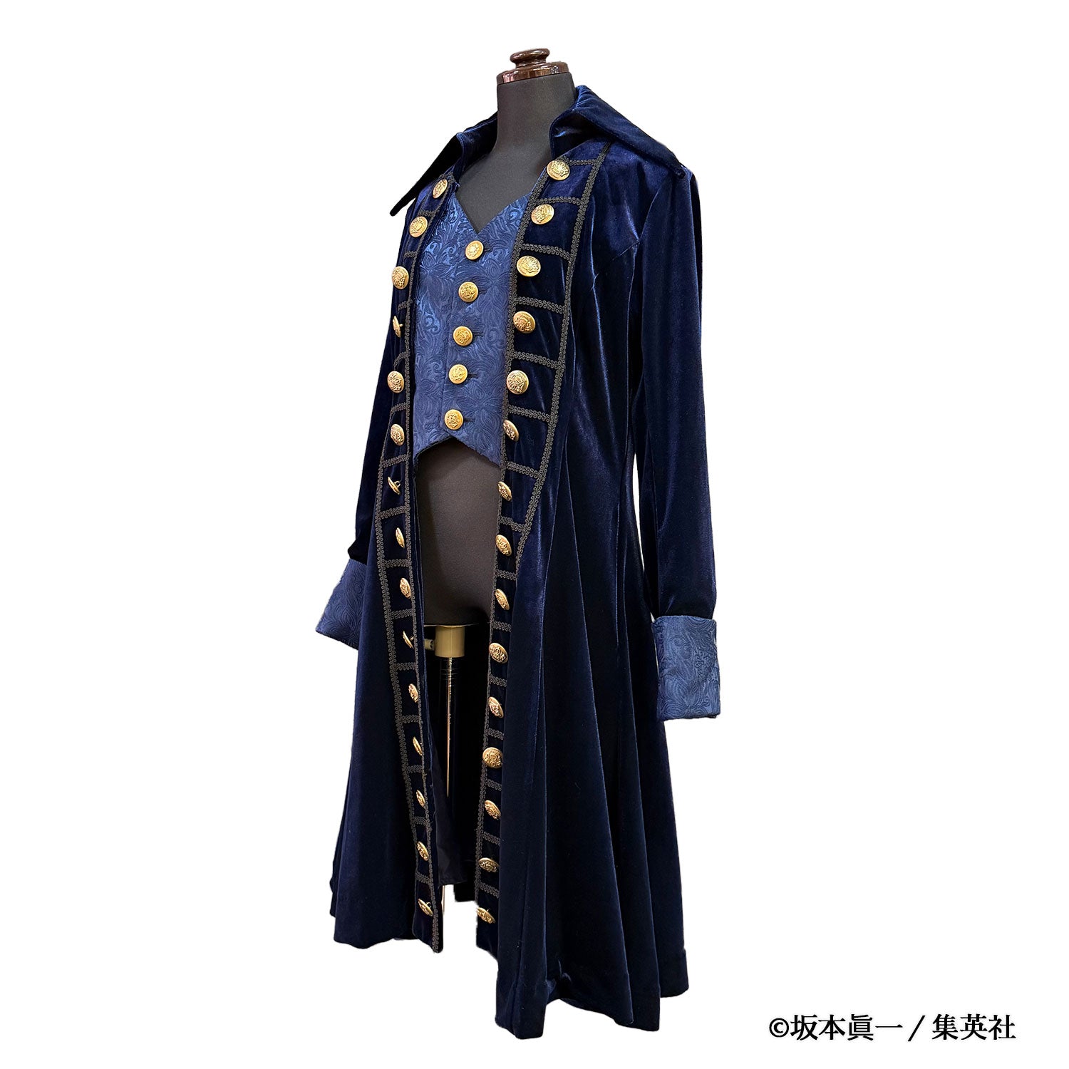 【ATELIER PIERROT】 「 イノサン 」 ロングジャケット 赤 ( 刺繍あり ) /青( 刺繍なし ) /黒 ( 刺繍なし )