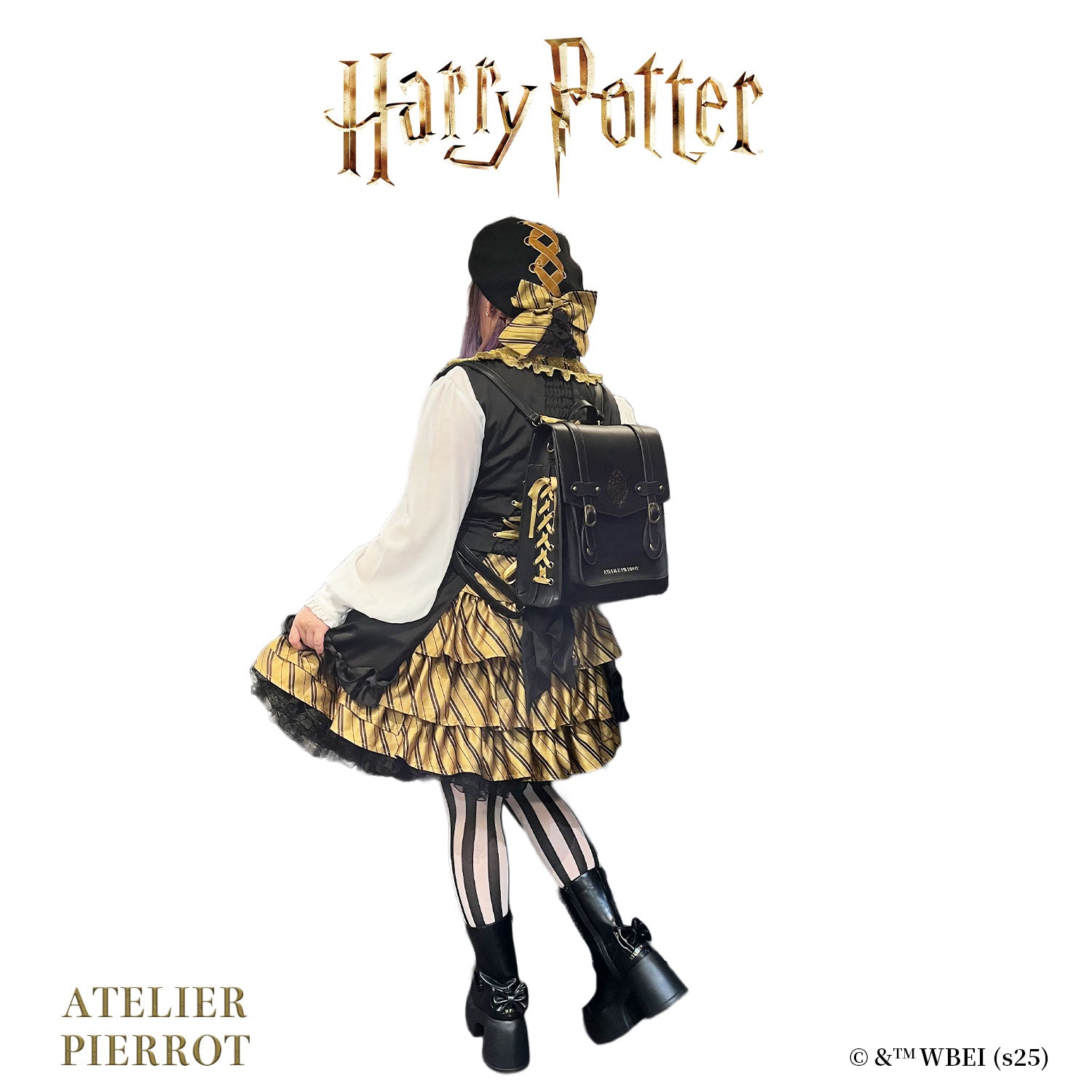 【ATELIER PIERROT】 Harry Potter/ 編み上げサッチェルバッグ ★10月下旬〜11月上旬発売★