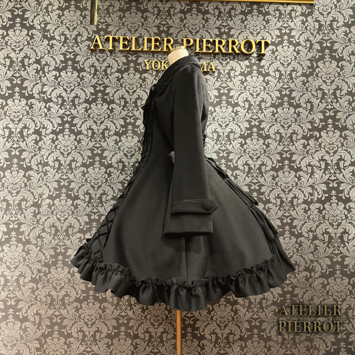 【ATELIER PIERROT】月球晶格外套 - 袖口