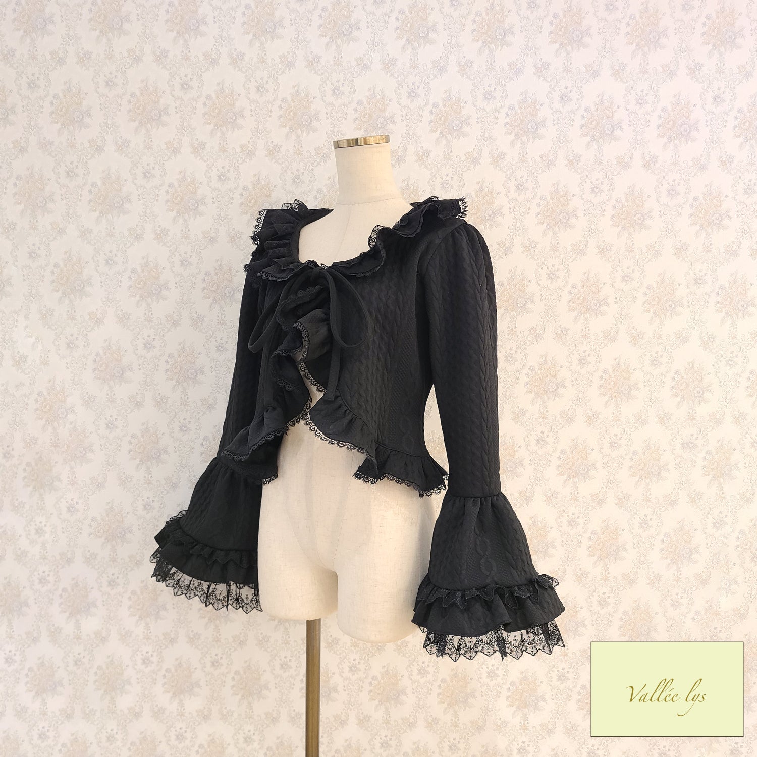 Vallee lys瓦勒里斯Petal Bloom Cardigan