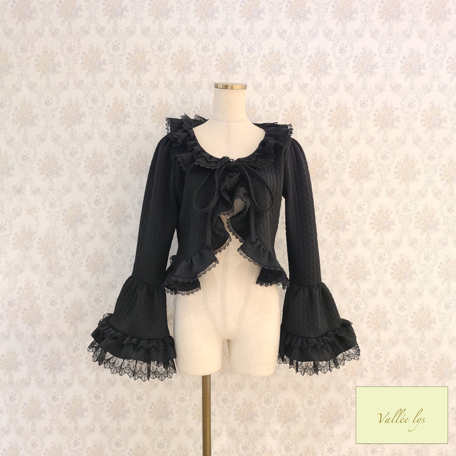 Vallee lys瓦勒里斯Petal Bloom Cardigan