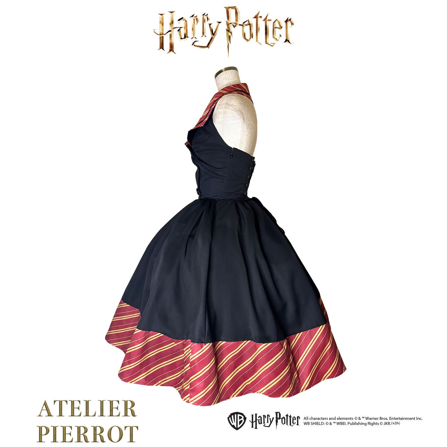 【ATELIER PIERROT】 Harry Potterハリーポッター/ベストワンピース グリフィンドール/スリザリン/ハッフルパフ/レイブンクロー