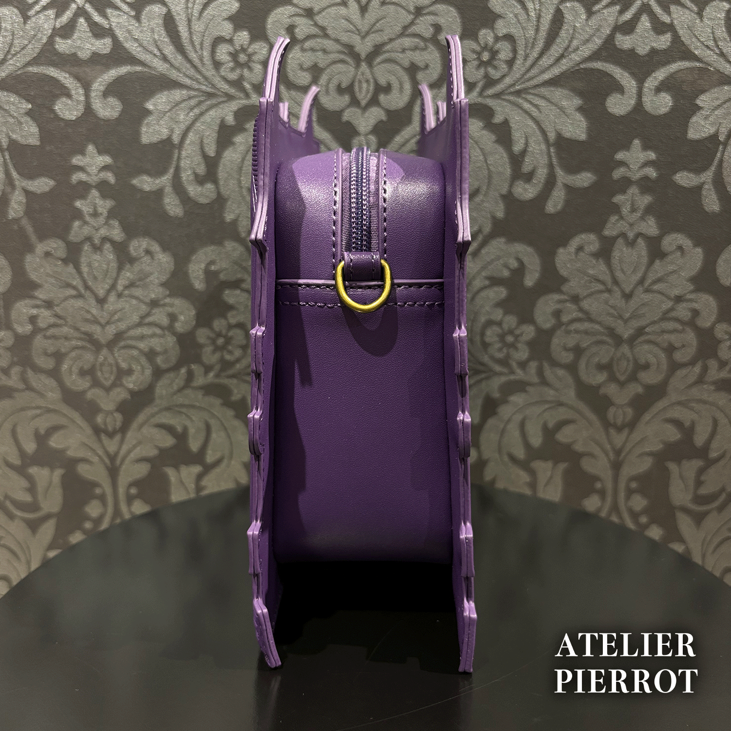 【ATELIER PIERROT】 Haunted House Pochette ホワイト/パープル/ブラック ★11月中旬〜下旬発売★