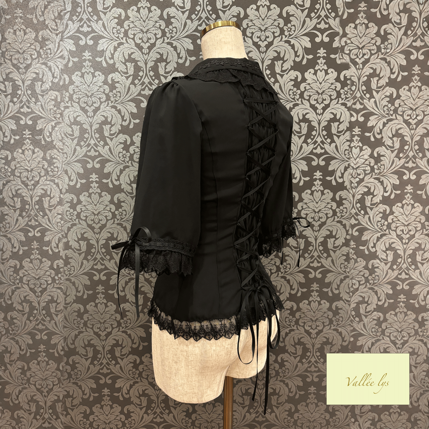 【Vallée lys】ヴァレリス Dreams Ladder Lace Blouse