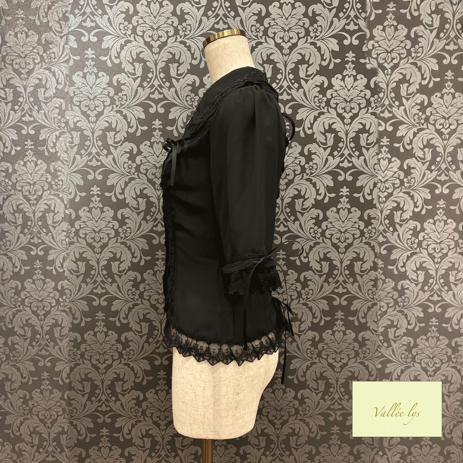 【Vallée lys】ヴァレリス Dreams Ladder Lace Blouse