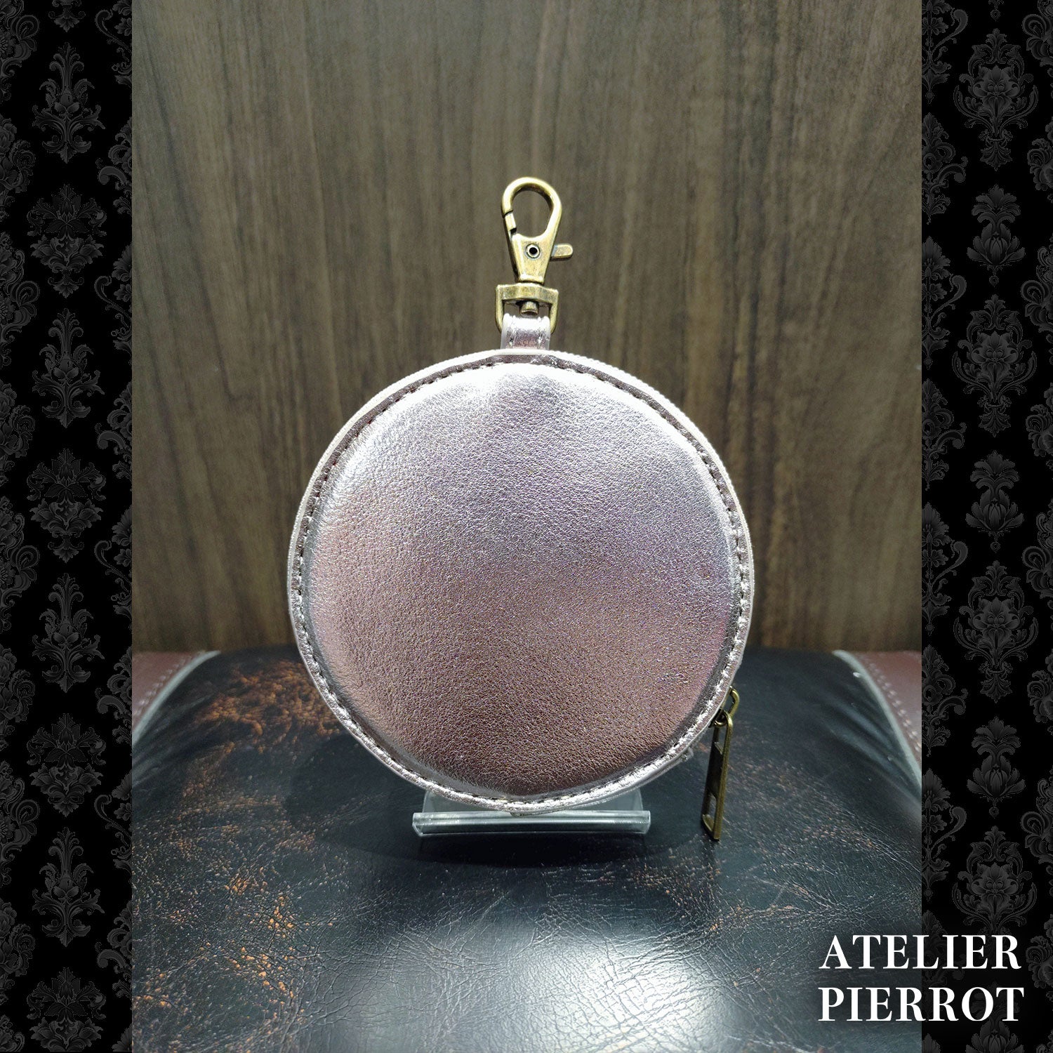 【ATELIER PIERROT】 ★예약 접수 중★ Pochette a la carte Coin Purse ~Clock~-Gothic Lolita Coin Purse- 신색 실버/브론즈/Black