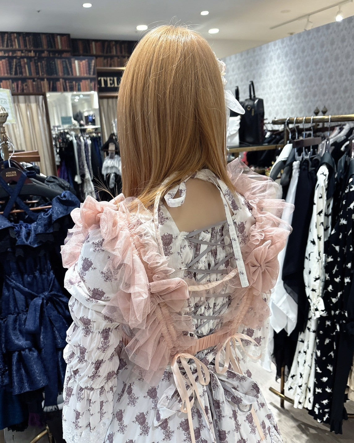 Vallee lys瓦勒莉丝Nocturne Tulle Harness白色/粉红色/波尔多/紫色/灰色/黑色