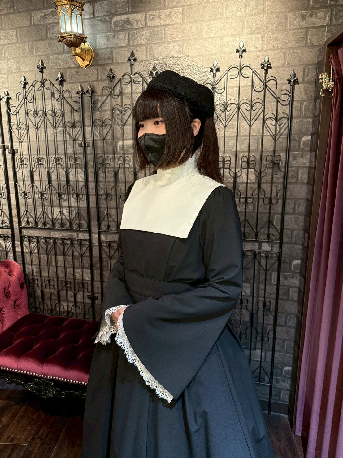 【Na+H】エヌエープラスエイチ prayerつけ襟(白)