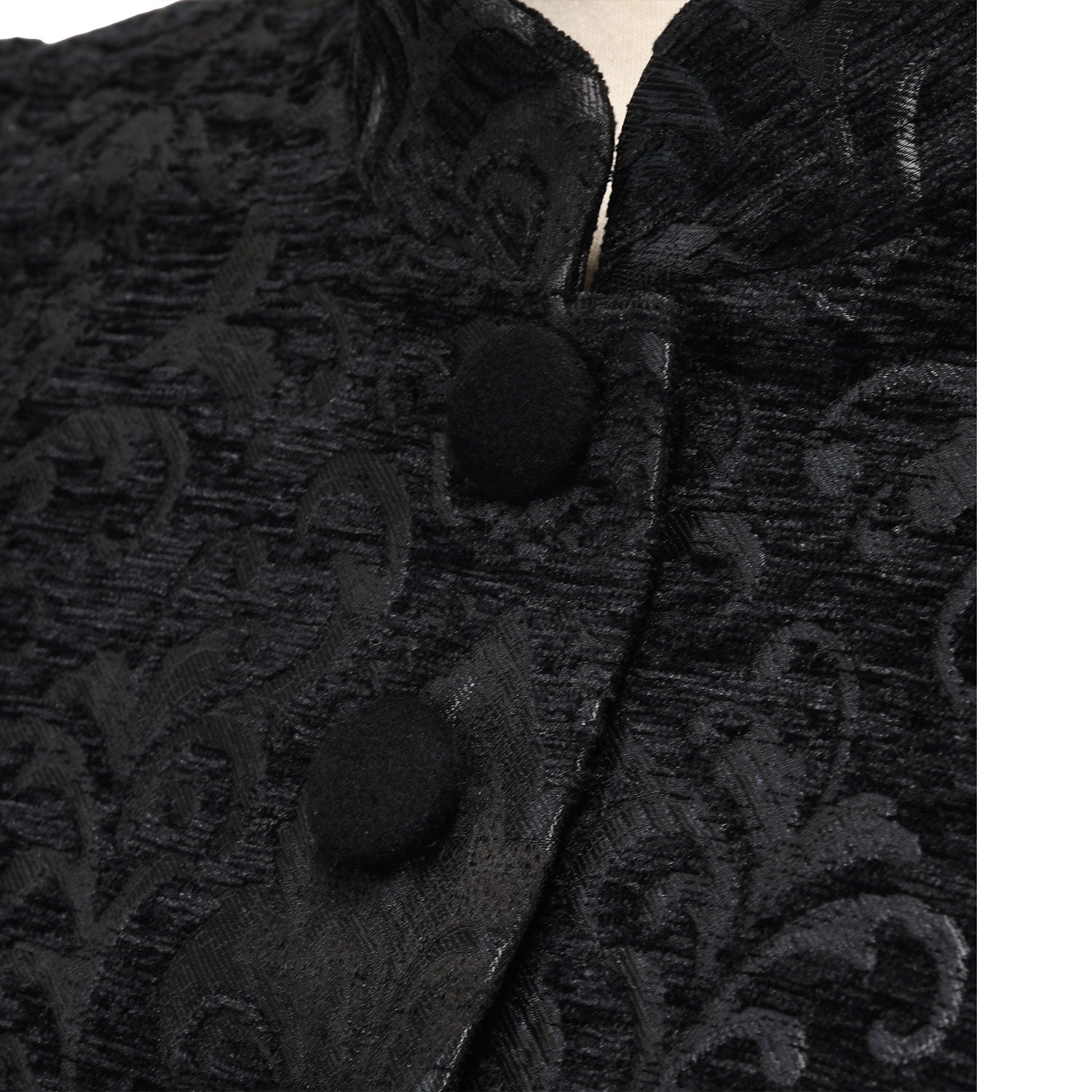 【Sheglit】シェグリット ●予約●"Obsidian"ショートコート ブラック