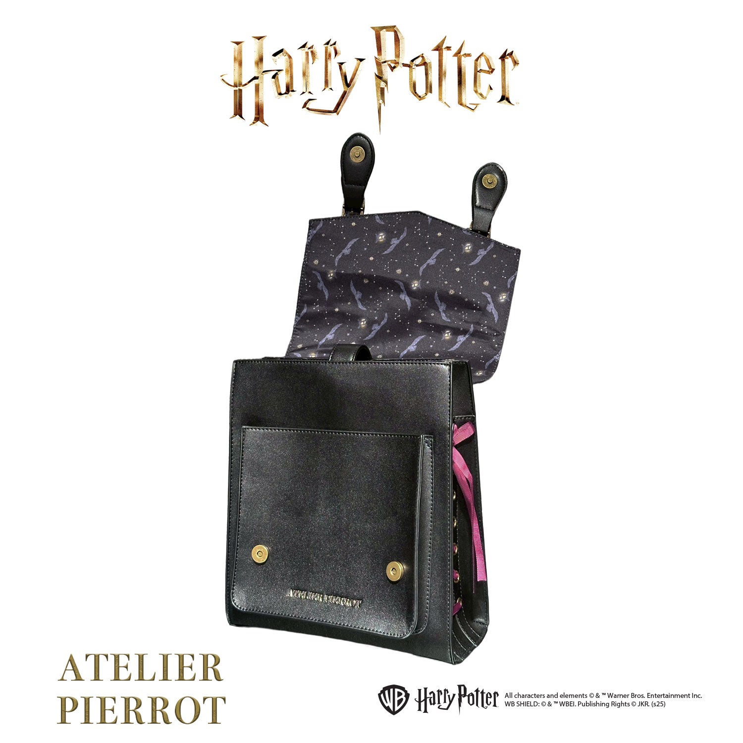 【ATELIER PIERROT】 Harry Potter/ 編み上げサッチェルバッグ ★10月下旬〜11月上旬発売★
