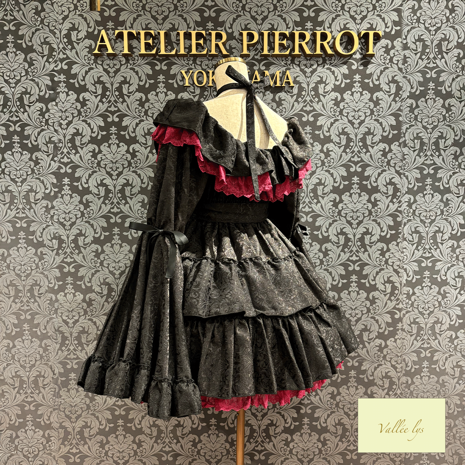 【Vallee lys】Vallee Coquelicot Dress