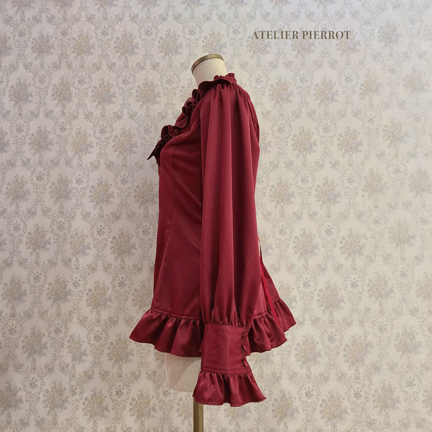 【ATELIER PIERROT】Lumiere襯衫off-White/Bordeaux/綠色/海軍/黑色