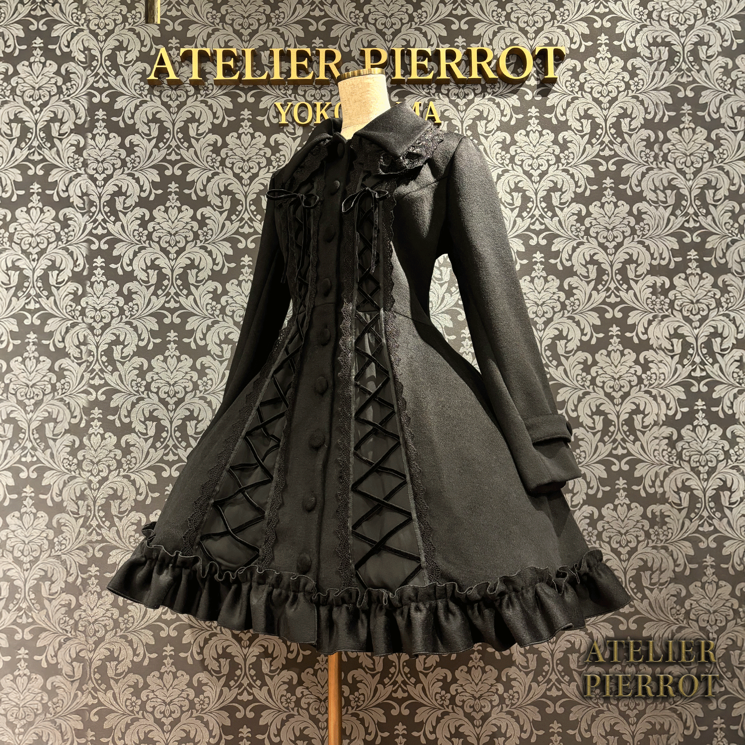 【ATELIER PIERROT】月球晶格外套 - 袖口