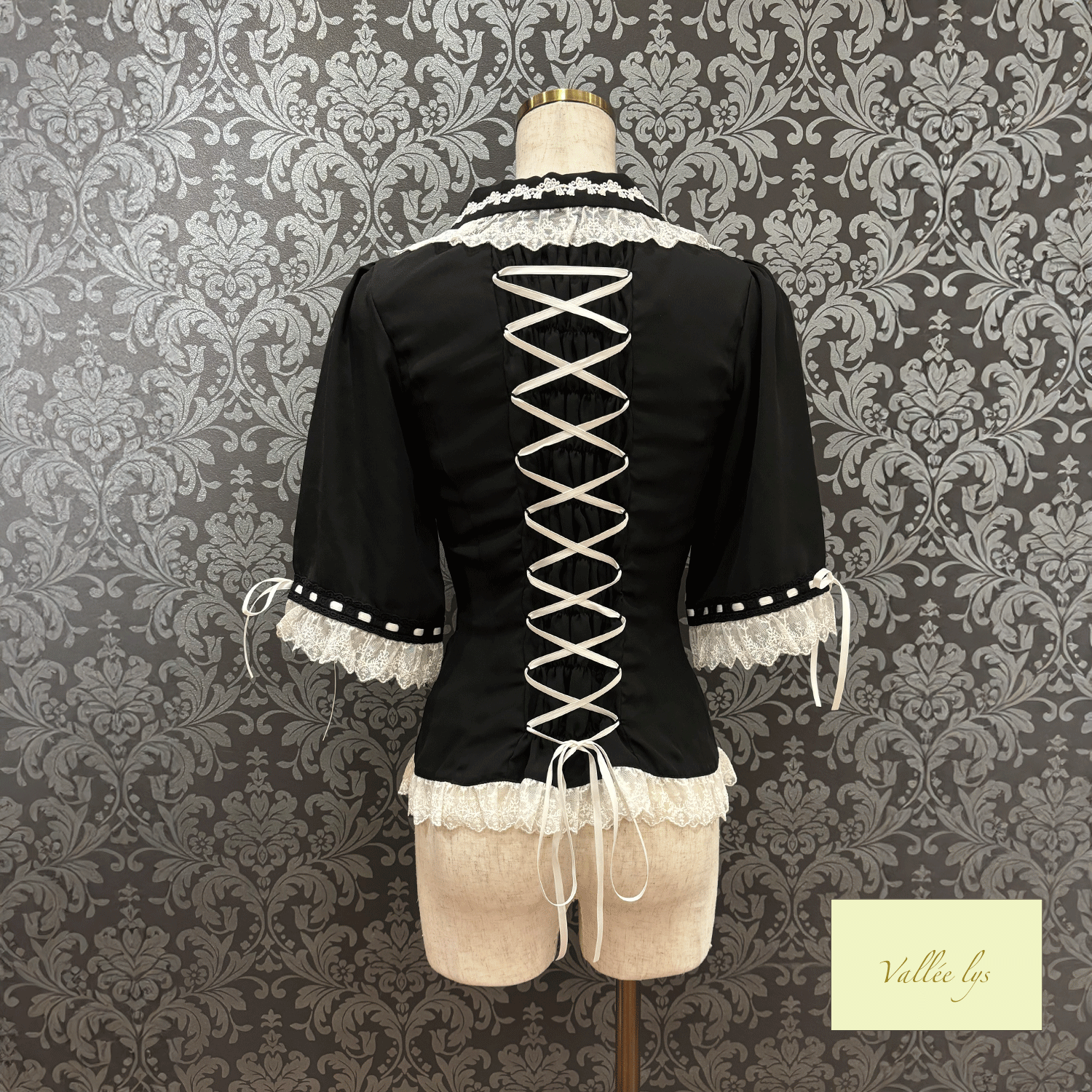 【Vallée lys】ヴァレリス Dreams Ladder Lace Blouse