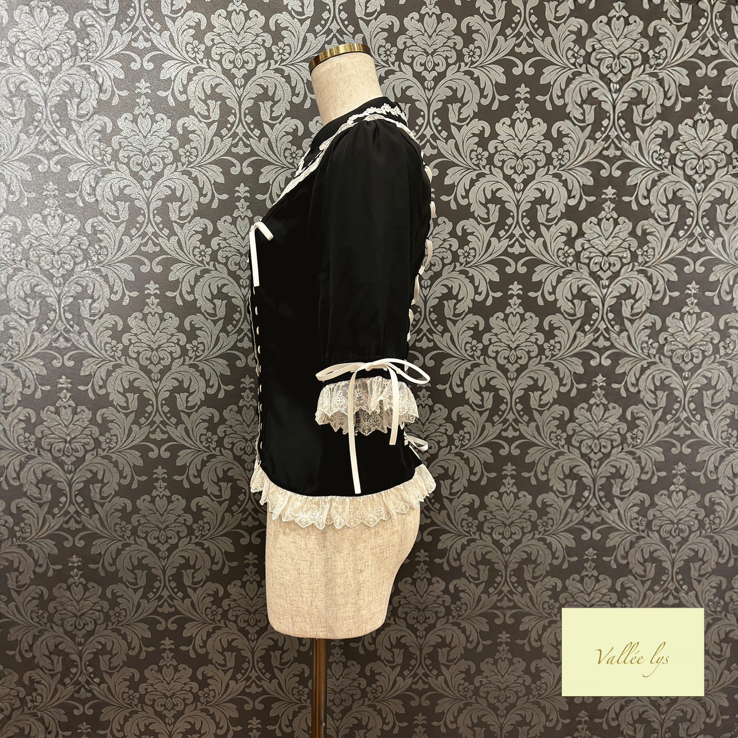 【Vallée lys】ヴァレリス Dreams Ladder Lace Blouse