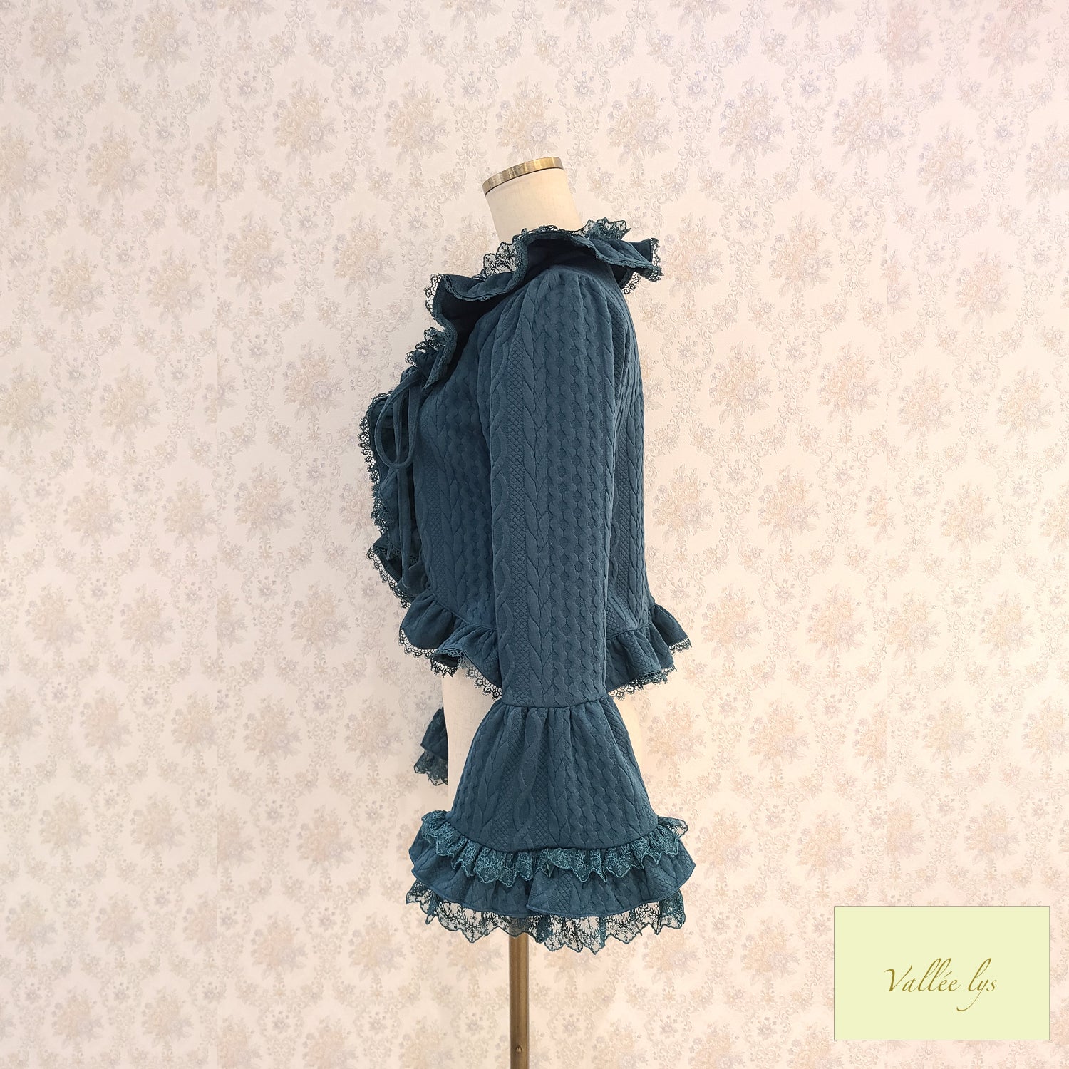 Vallee lys瓦勒里斯Petal Bloom Cardigan