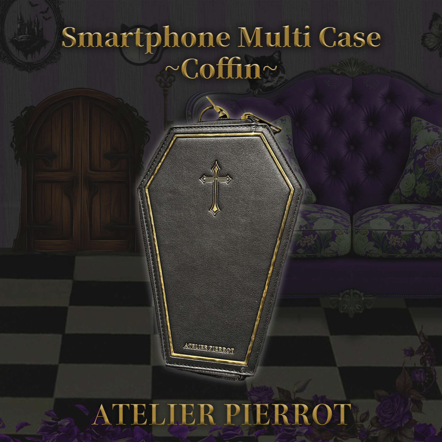 【ATELIER PIERROT】 Pochette a la carte Series Smartphone Multi Case~Coffin~ ★12月中旬発売★