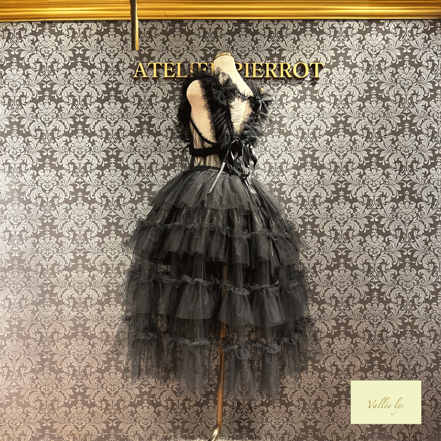 Vallee lys瓦勒莉丝Nocturne Tulle Harness白色/粉红色/波尔多/紫色/灰色/黑色