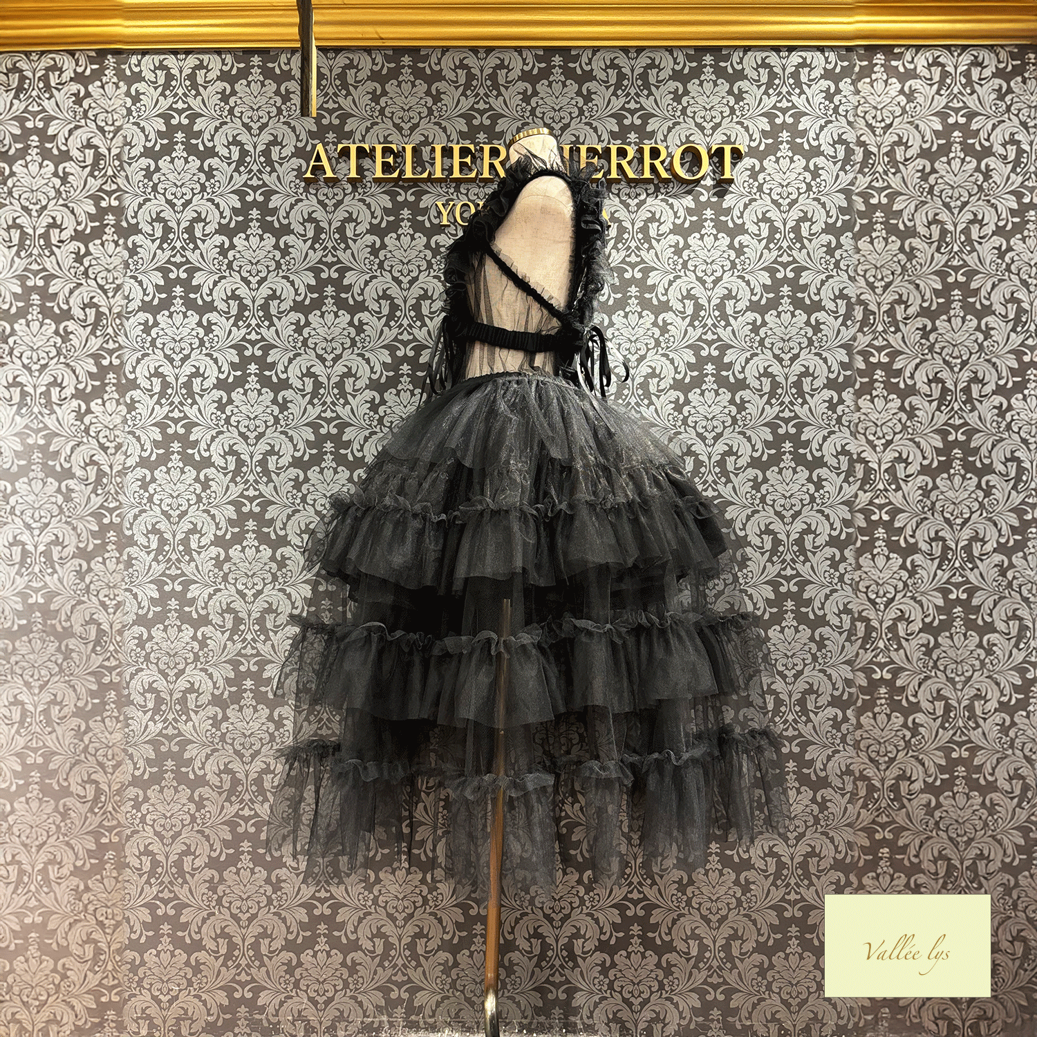 Vallee lys瓦勒莉丝Nocturne Tulle Harness白色/粉红色/波尔多/紫色/灰色/黑色