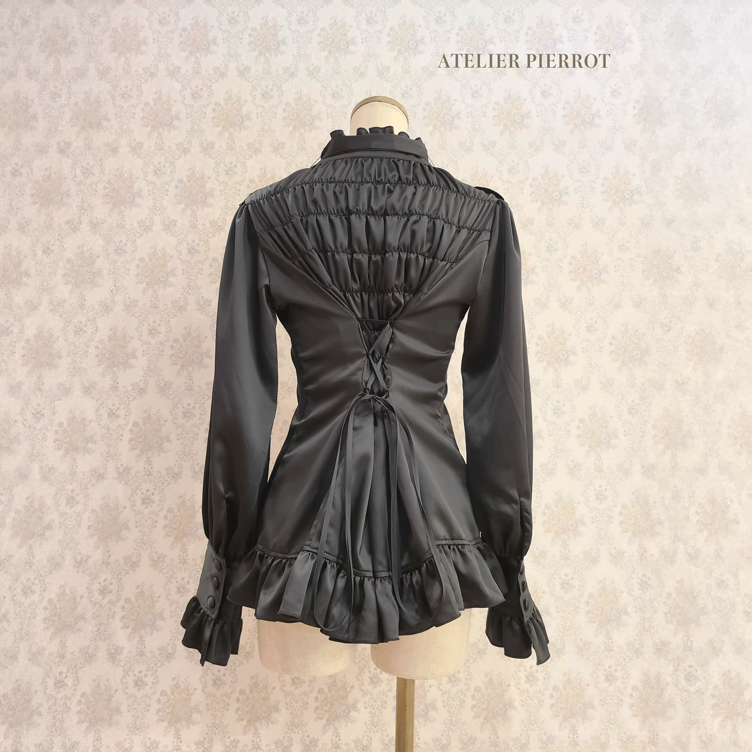 【ATELIER PIERROT】Lumiere襯衫off-White/Bordeaux/綠色/海軍/黑色