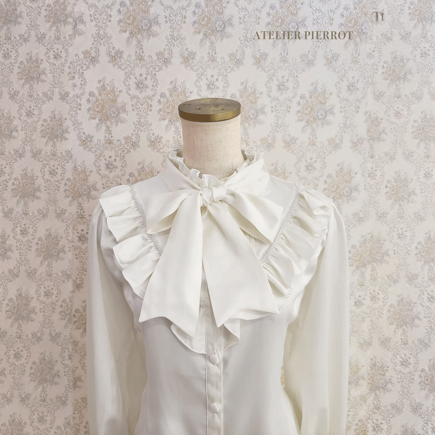 【ATELIER PIERROT】Lumiere襯衫off-White/Bordeaux/綠色/海軍/黑色