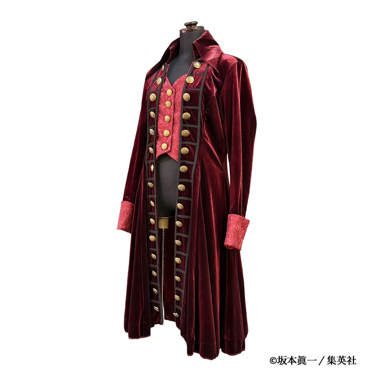 【ATELIER PIERROT】 「 イノサン 」 ロングジャケット 赤 ( 刺繍あり ) /青( 刺繍なし ) /黒 ( 刺繍なし )