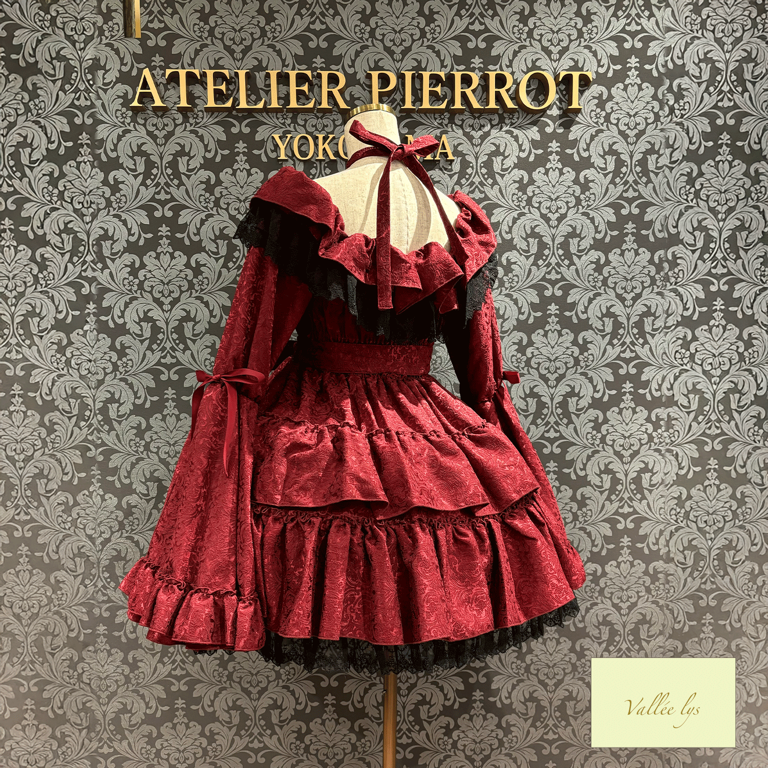 【Vallee lys】Vallee Coquelicot Dress