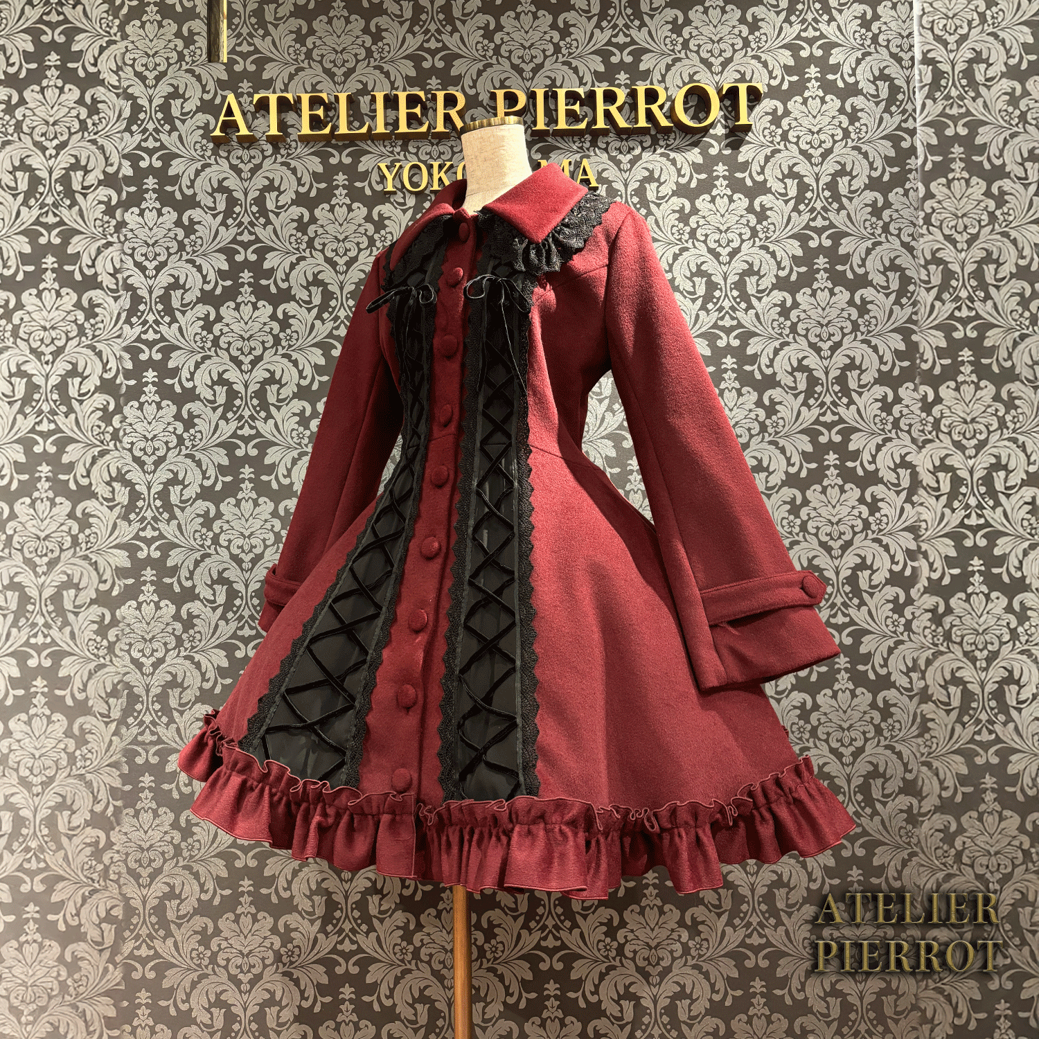 【ATELIER PIERROT】月球晶格外套 - 袖口