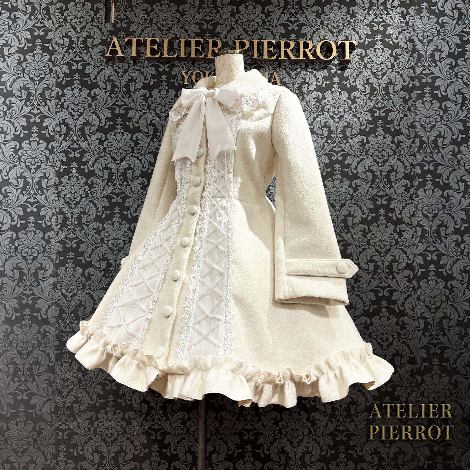 【ATELIER PIERROT】月球晶格外套 - 袖口