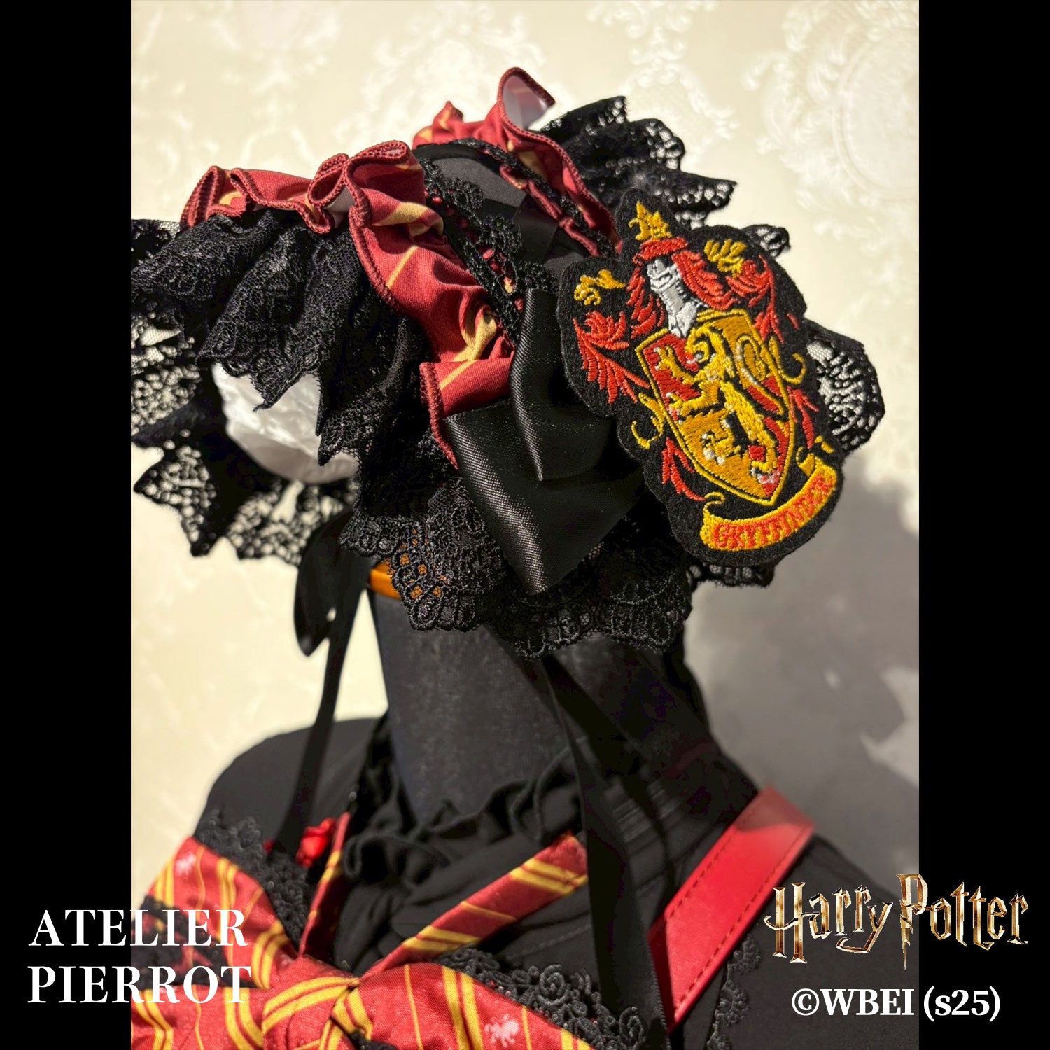 【ATELIER PIERROT】 Harry Potter ハリーポッター/編み上げヘッドドレス グリフィンドール/スリザリン/ハッフルパフ/レイブンクロー