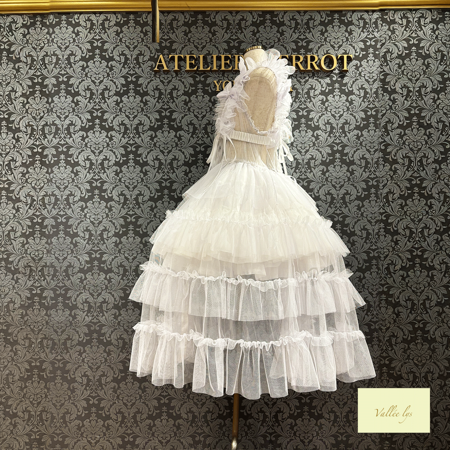 Vallee lys瓦勒莉丝Nocturne Tulle Harness白色/粉红色/波尔多/紫色/灰色/黑色