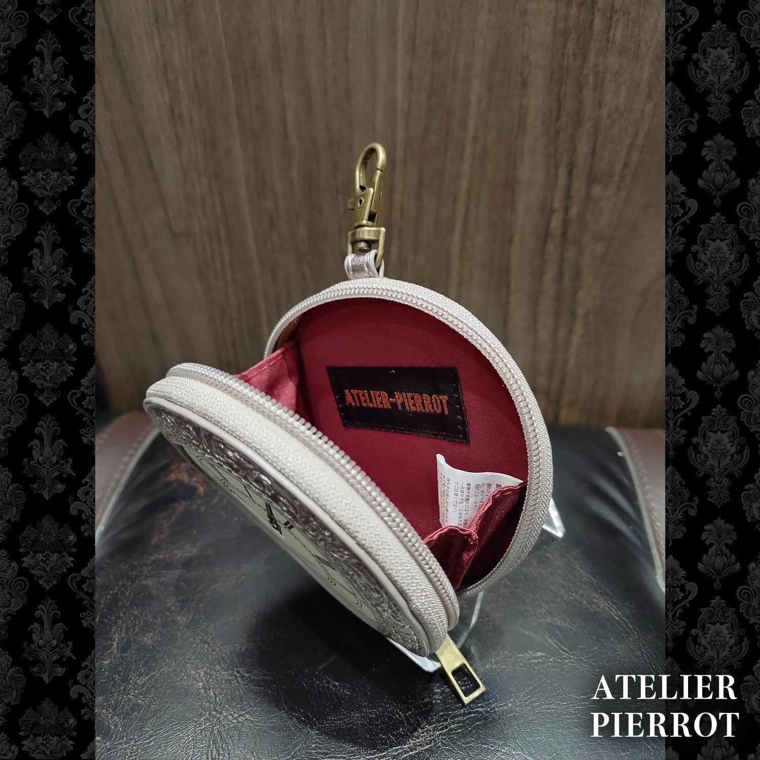 【ATELIER PIERROT】 ★예약 접수 중★ Pochette a la carte Coin Purse ~Clock~-Gothic Lolita Coin Purse- 신색 실버/브론즈/Black