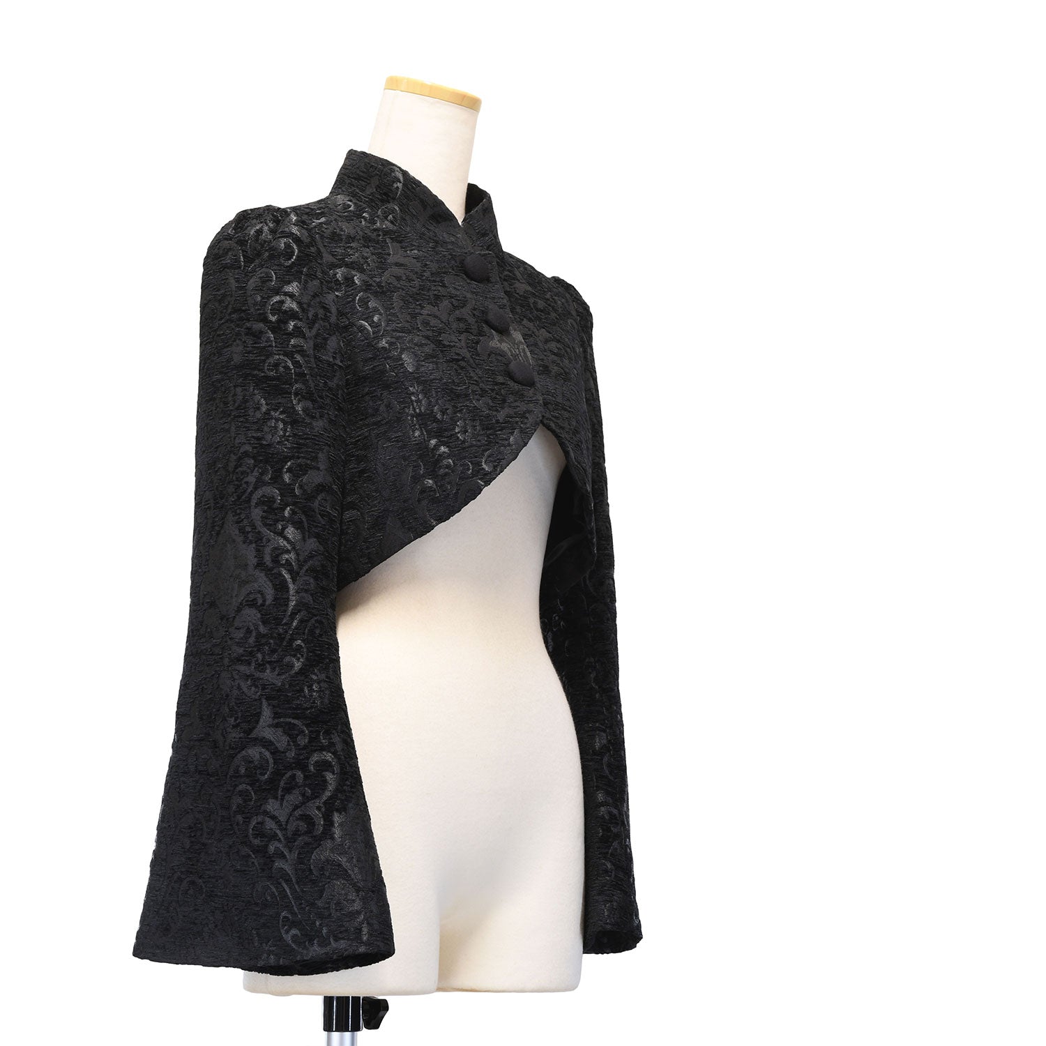【Sheglit】シェグリット ●予約●"Obsidian"ショートコート ブラック