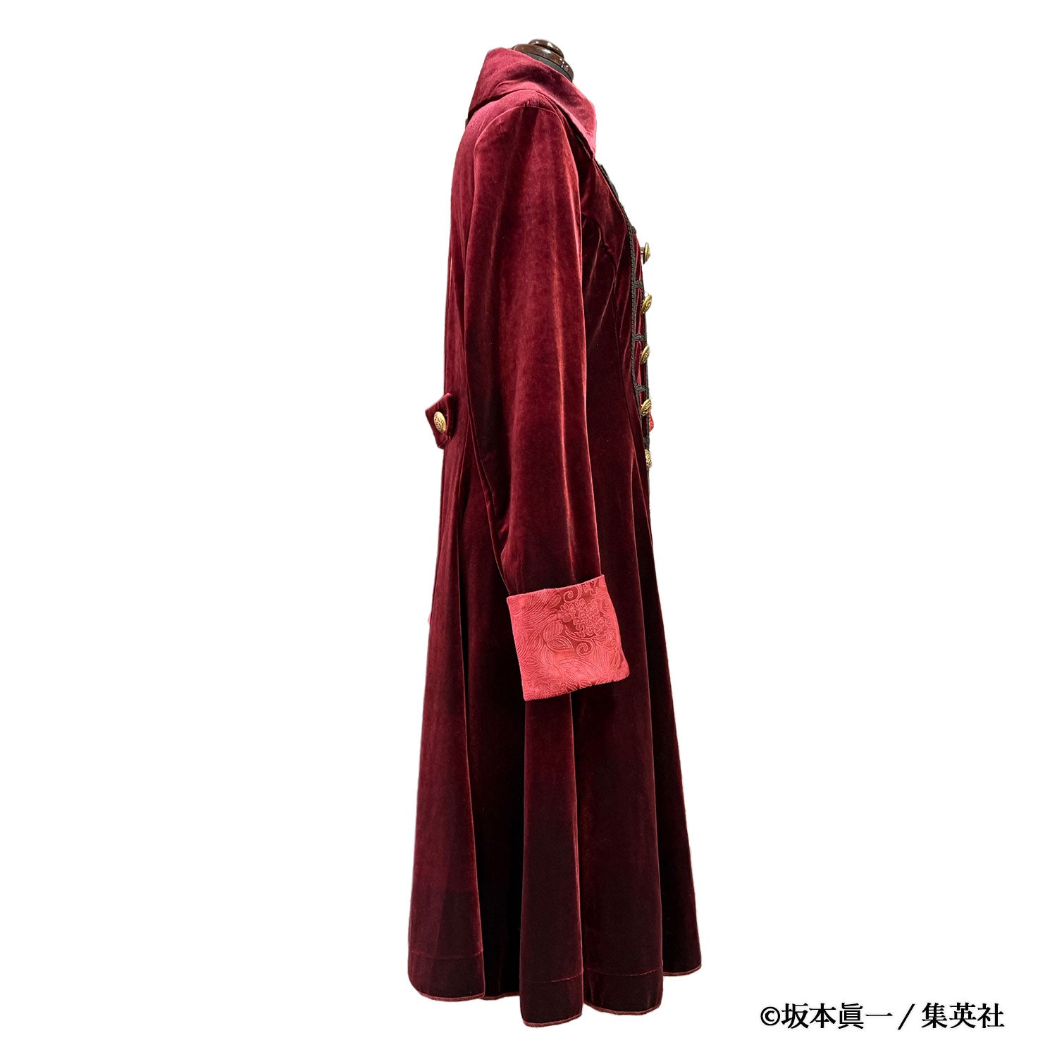 【ATELIER PIERROT】 「 イノサン 」 ロングジャケット 赤 ( 刺繍あり ) /青( 刺繍なし ) /黒 ( 刺繍なし )