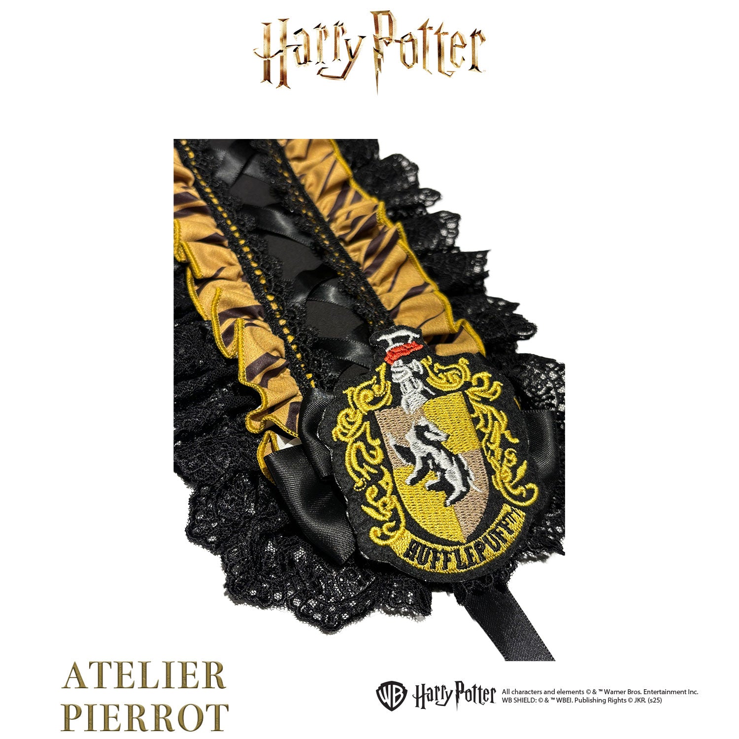 【ATELIER PIERROT】 Harry Potter ハリーポッター/編み上げヘッドドレス グリフィンドール/スリザリン/ハッフルパフ/レイブンクロー