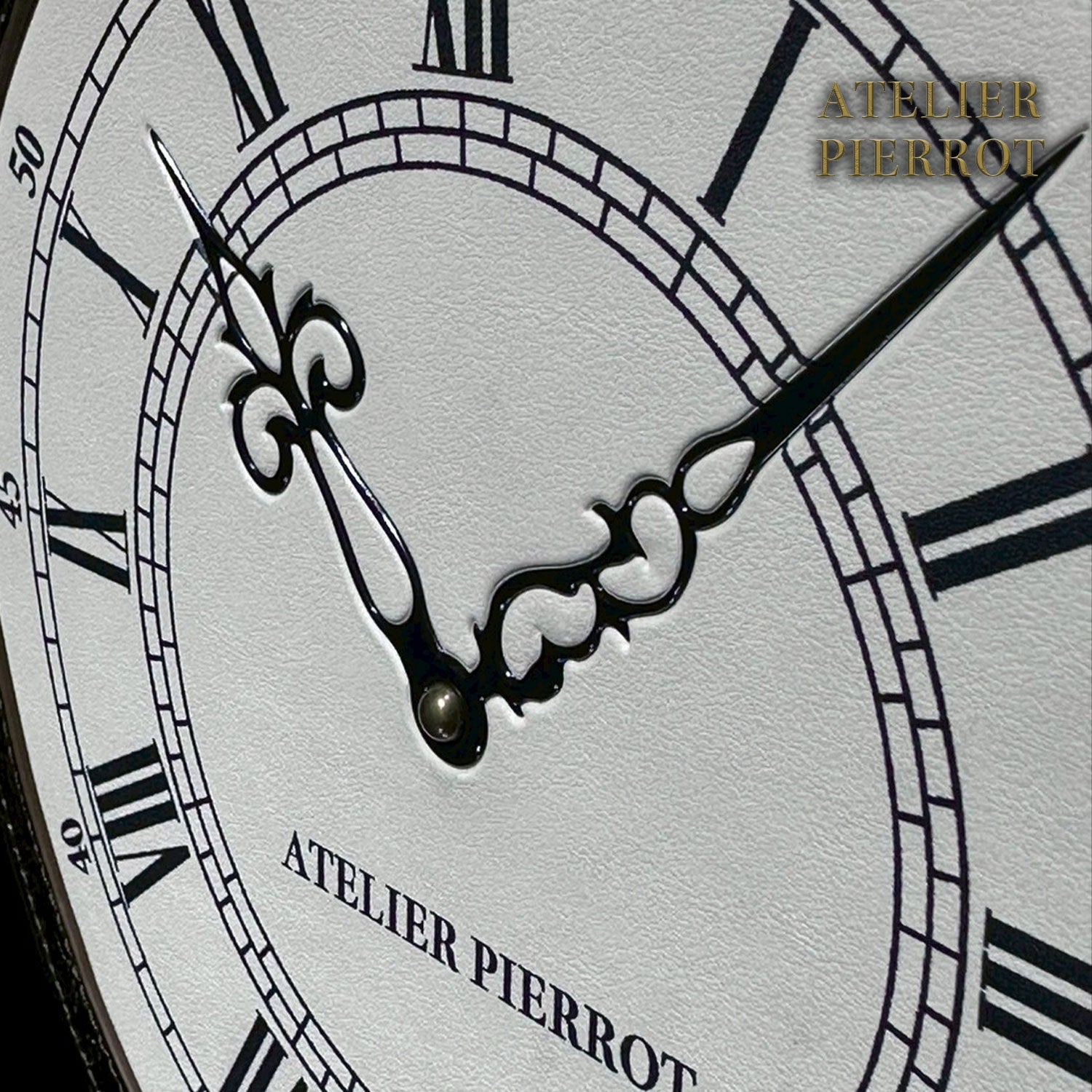 【ATELIER PIERROT】“Aeon” Clock Shoulder Bag ブロンズ/ブラック