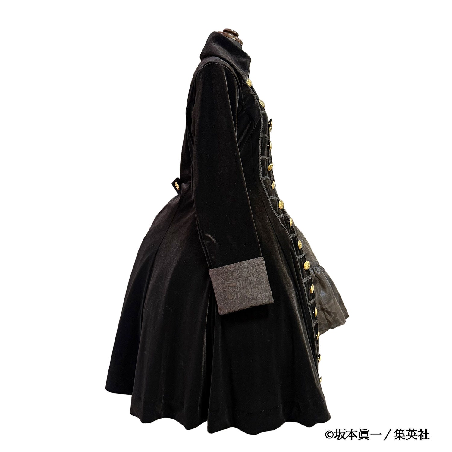 【ATELIER PIERROT】 「 イノサン 」 ロングジャケット 赤 ( 刺繍あり ) /青( 刺繍なし ) /黒 ( 刺繍なし )