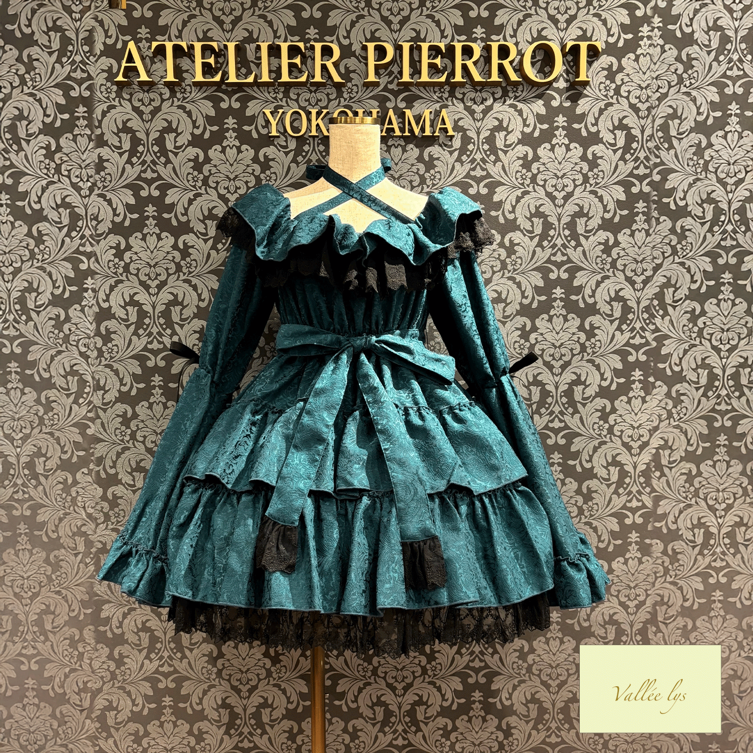 【Vallee lys】Vallee Coquelicot Dress
