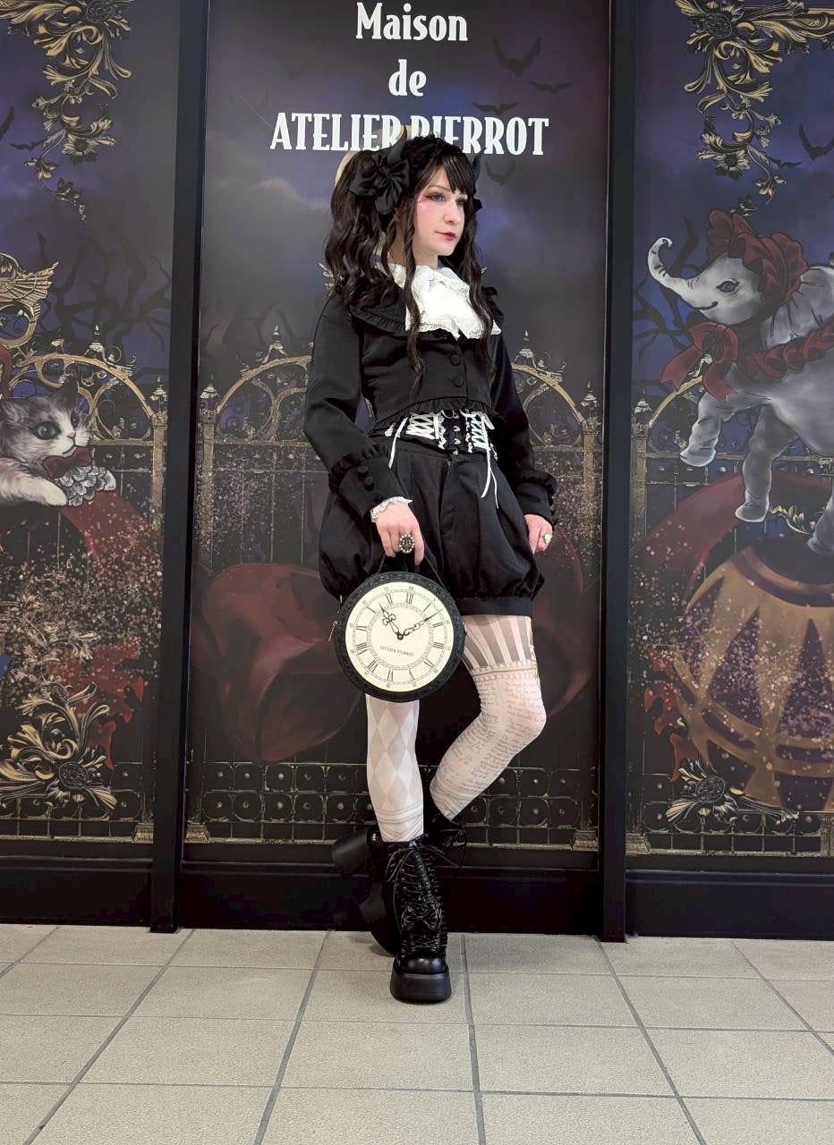 【ATELIER PIERROT】 Sac à bandoulière «aeon» Bronze / noir