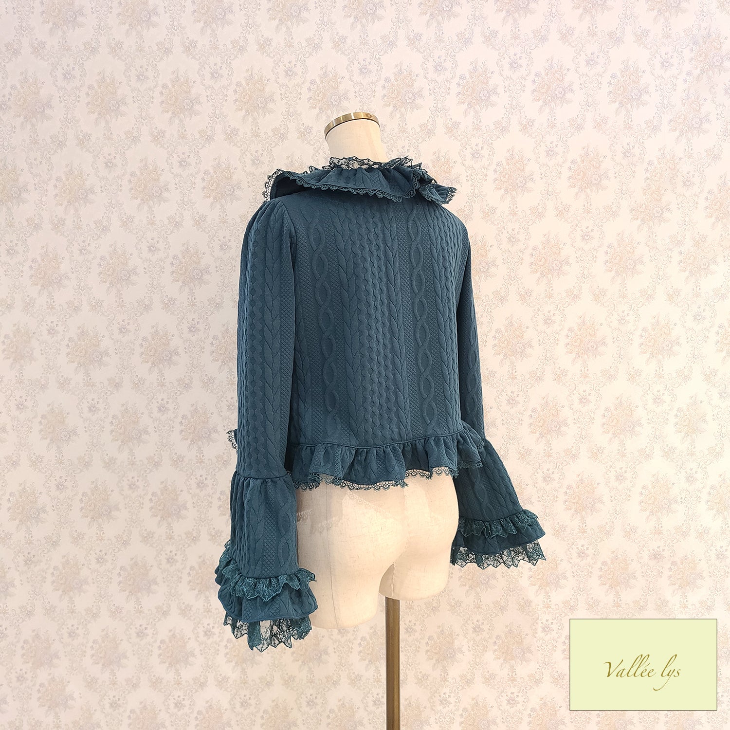 Vallee lys瓦勒里斯Petal Bloom Cardigan
