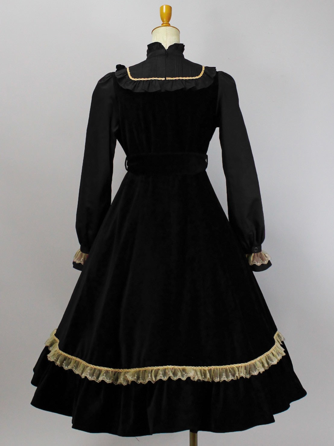 【Victorian maiden】ヴィクトリアンメイデン ベルベットローゼンドレス 〜Gothic Noel Edition〜