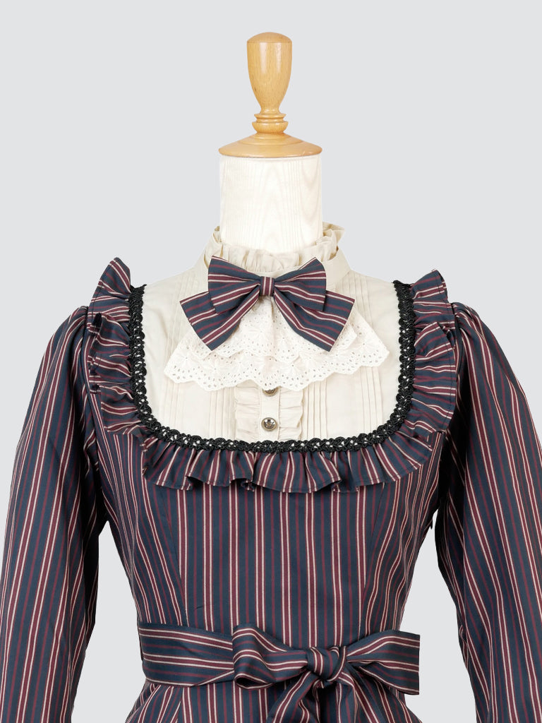 【Victorian maiden】빅토리안 메이든 클래식 돌 미디 길이(노멀 사이즈/플러스 사이즈)Bordeaux/Navy/Black 일반 사이즈/플러스 사이즈
