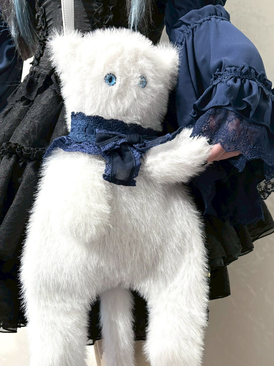 【ATELIER PIERROT】 Noir Neko Shoulder Bag ホワイト/グレー/ブラック